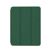 Green Lion Hogo Premium Case with Pencil Holder for iPad Pro 11", Ultra Slim Fit, Stable Tri-Fold Stand, Built-in Pencil Holder, Magnetic Smart Cover, Auto Sleep/Wake - Green