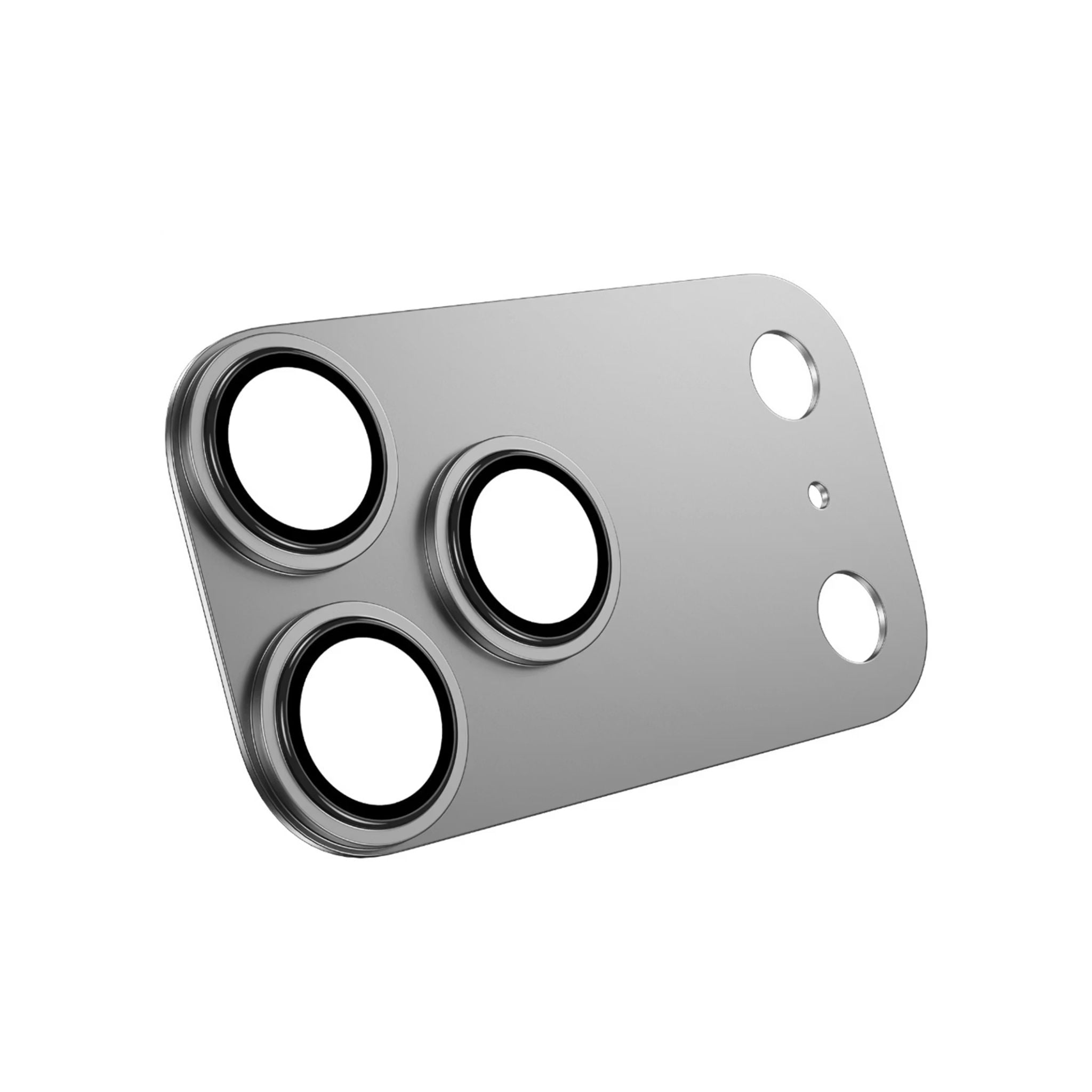 Green Lion Camera Lens Pro for iPhone 17 Pro, HD Clarity, Anti-Scratch, Anti-Fingerprint, Nano Absorption, Aluminum Lenses, Innovative Design, Easy Installation - Silver Titanium