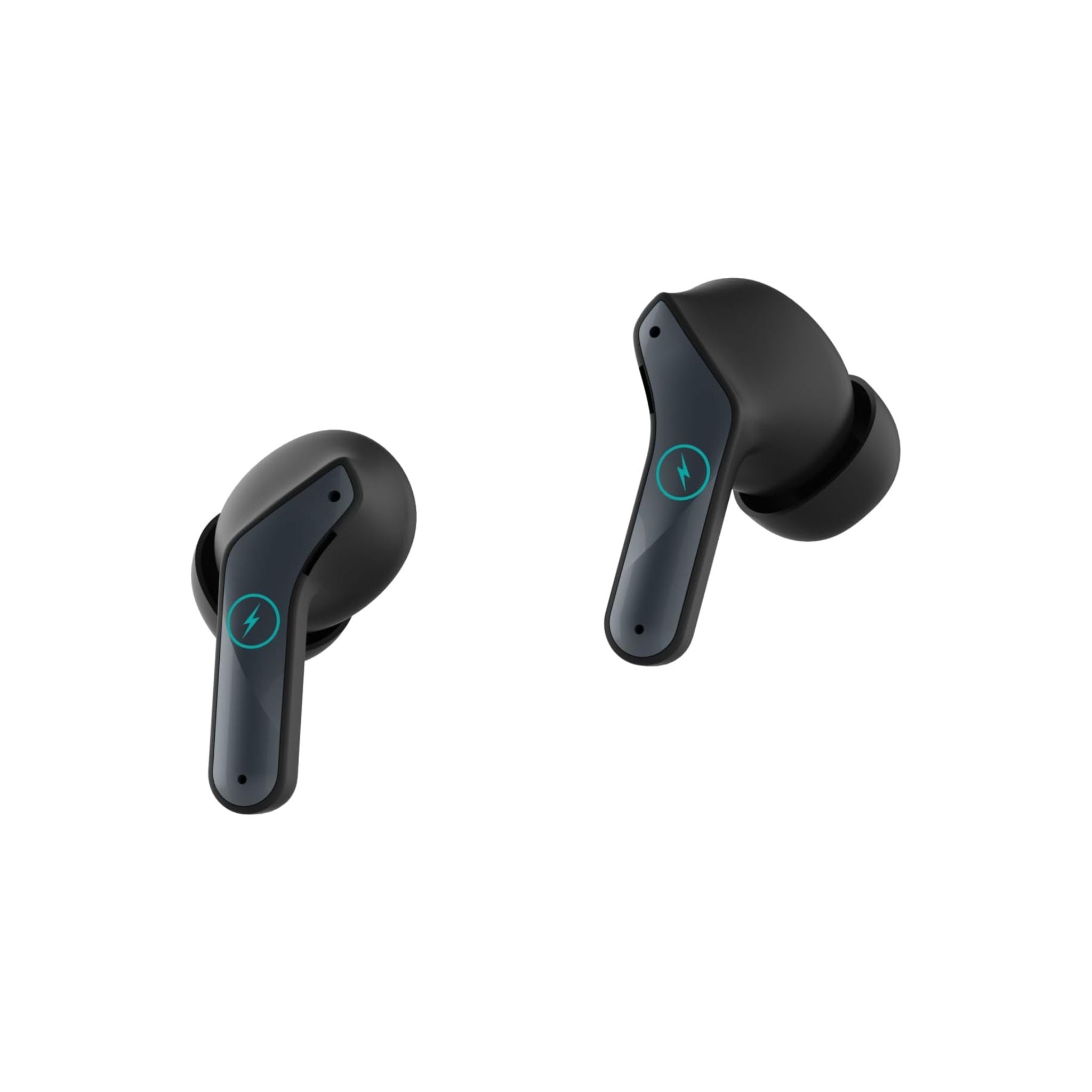 Porodo Gaming Ultra-Low Latency Earbuds with RGB Lights, Dual Mic ENC, Bluetooth 5.4, 6H Playtime, Type-C Charging – Black