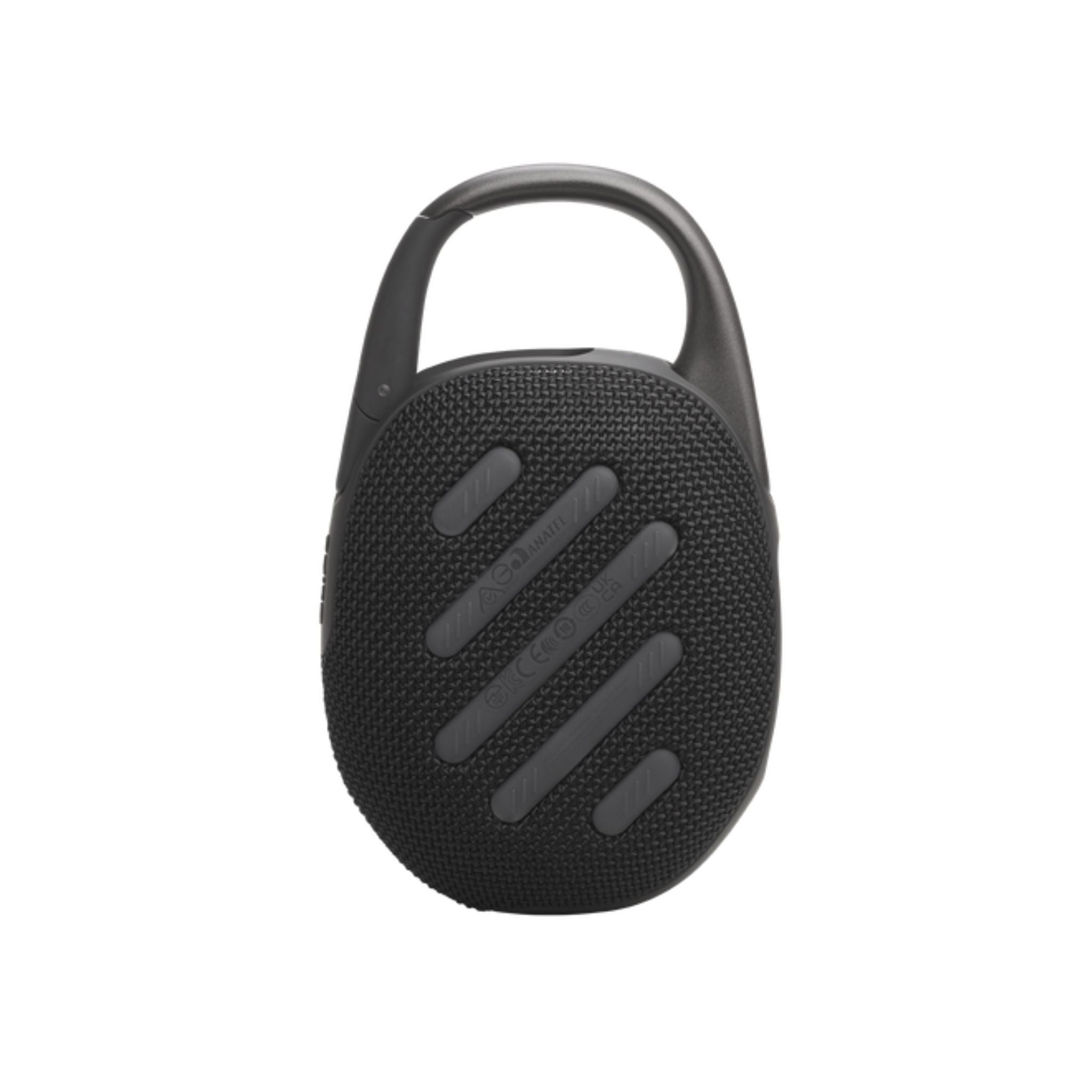 JBL Clip 5 Portable Wireless Speaker, Bluetooth 5.3, 3 Hours Charging Time, 15 Hours Battery Life, Splash Proof, Water Proof & Dust Proof, Rechargeable Battery - Black