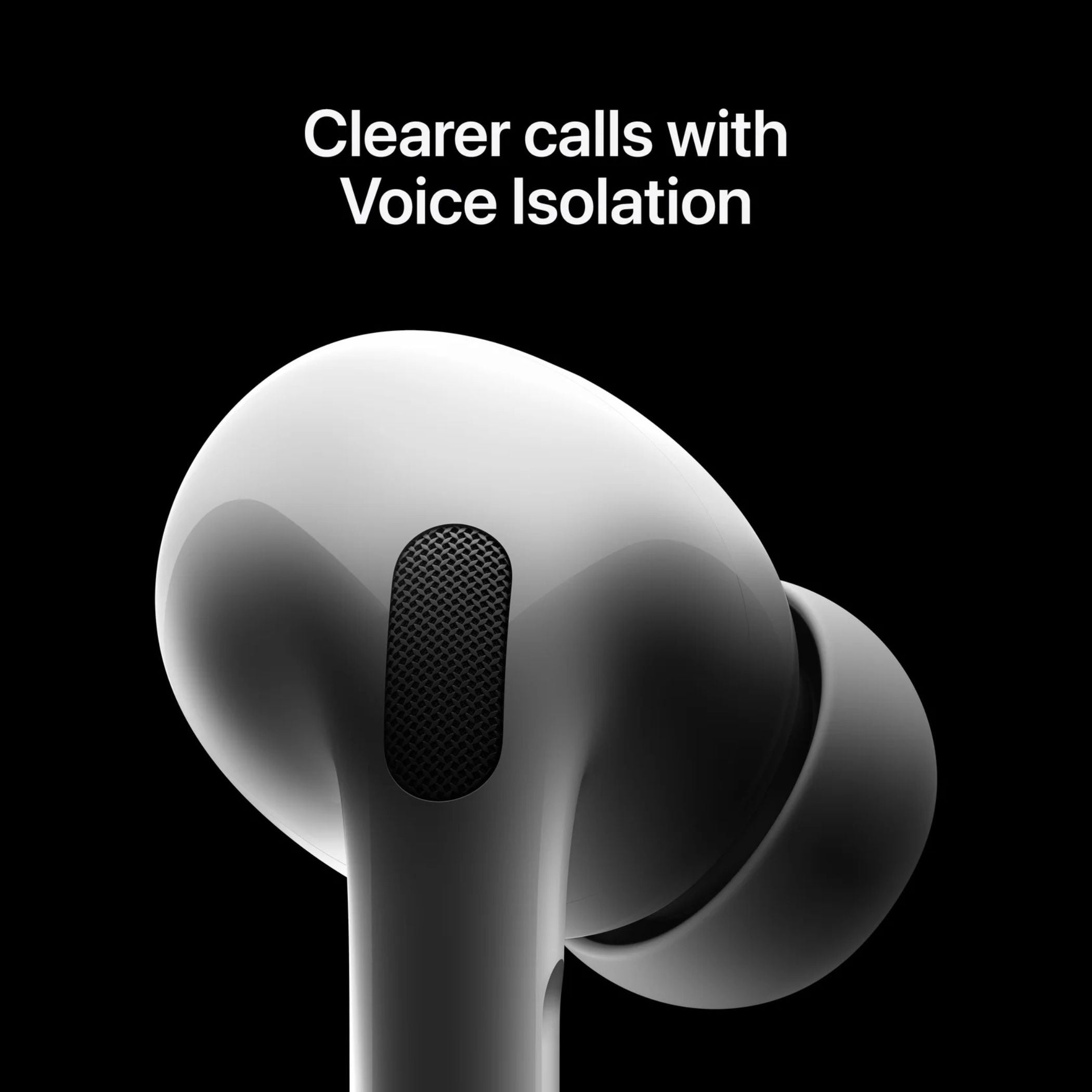 Apple AirPods Pro 2 Wireless Earbuds, Bluetooth Headphones, Active Noise Cancellation, Hearing Aid Feature, Transparency, Personalized Spatial Audio, High-Fidelity Sound, H2 Chip, USB-C Charging - White