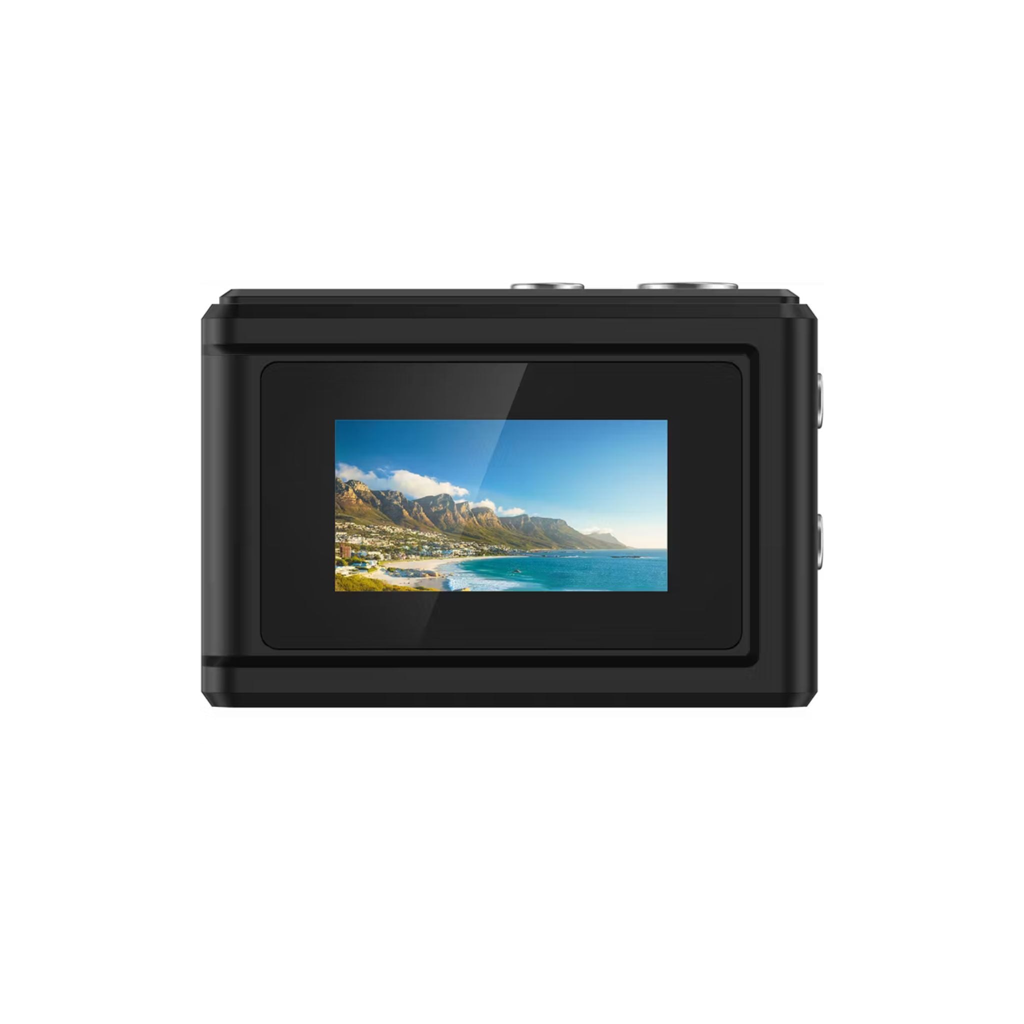 Porodo Lifestyle Snap & Go Mini Digital Camera 2MP / Full HD Camera Video Resolution / Portable Camera with Lightweight / 6 Color Filters / Instant Webcam Function / AVI and JPG Format - Black