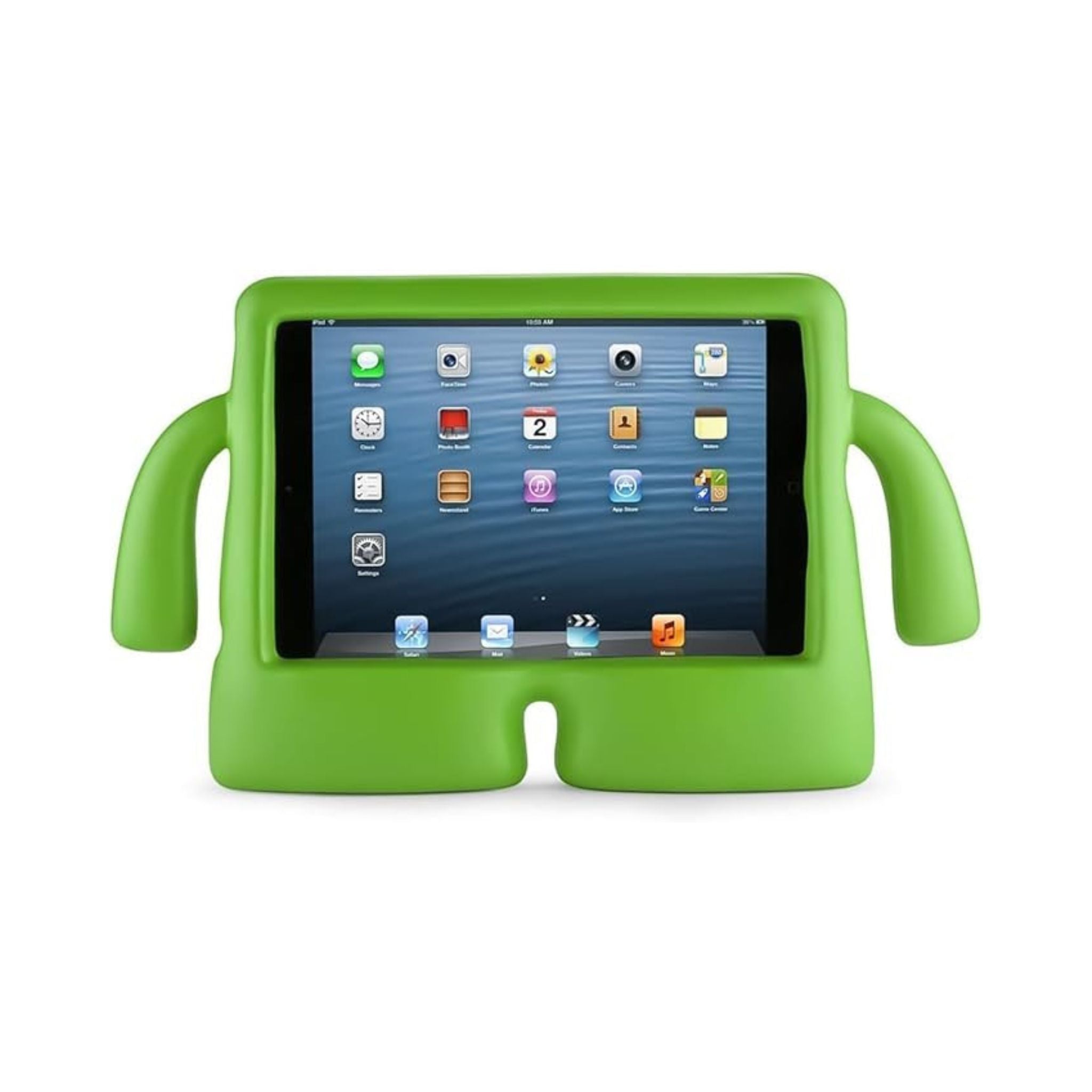 Kids Case Compatible with iPad 6th/5th Generation (9.7 Inch, 2018/2017 Model), iPad Air 2 & 1, iPad Pro 9.7 Inch 2016 Case, Rugged Shockproof Case for Boys Girls -Green