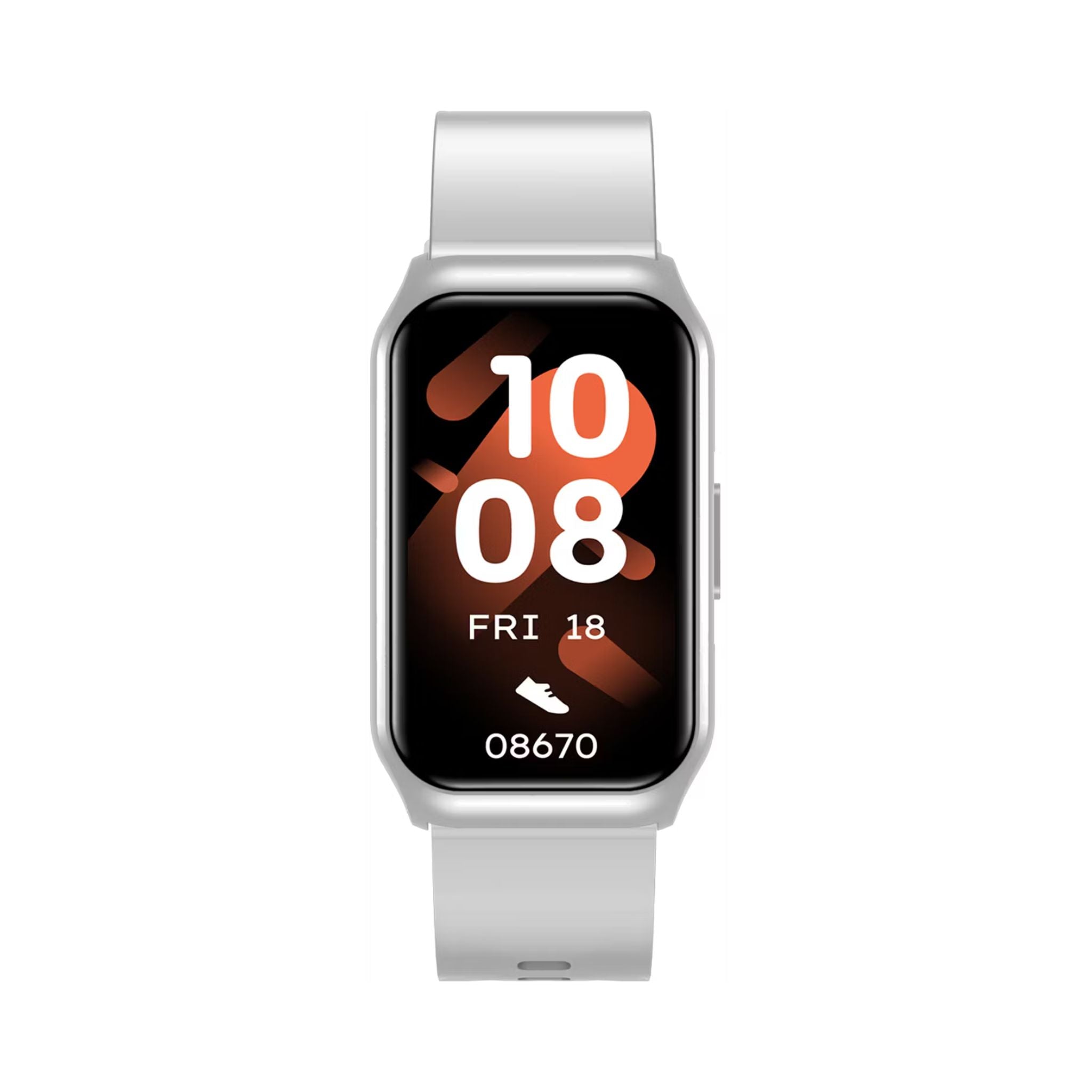 Green Lion Track Fit Smartwatch 1.45” TFT IPS Display, Bluetooth 5.2, Magnetic Charging, 3–5 Days Battery Life, IP65 Water Resistant, Health & Fitness Tracking, Sport Modes, Flashlight, Bluetooth Calling-Silver