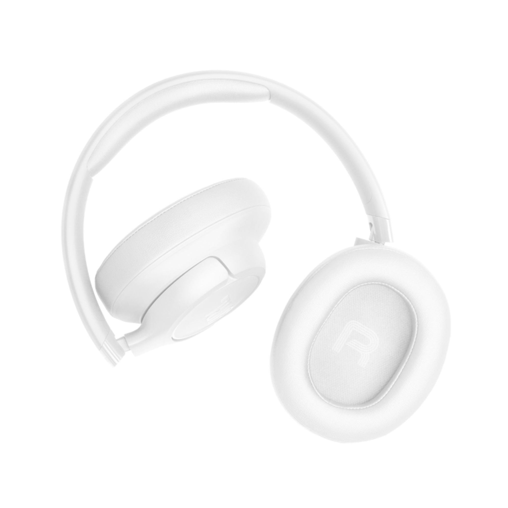 JBL Tune 730BT Wireless Over-Ear Bluetooth Headphones with Pure Bass Sound, 76H Battery Life, Dual Beamforming Mics, Multi-Point Bluetooth 6.0, Foldable & Comfortable – White