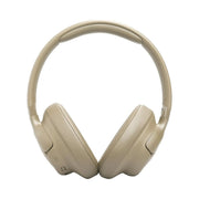 JBL Tune 730BT Wireless Over-Ear Bluetooth Headphones with Pure Bass Sound, 76H Battery Life, Dual Beamforming Mics, Multi-Point Bluetooth 6.0, Foldable & Comfortable – Beige