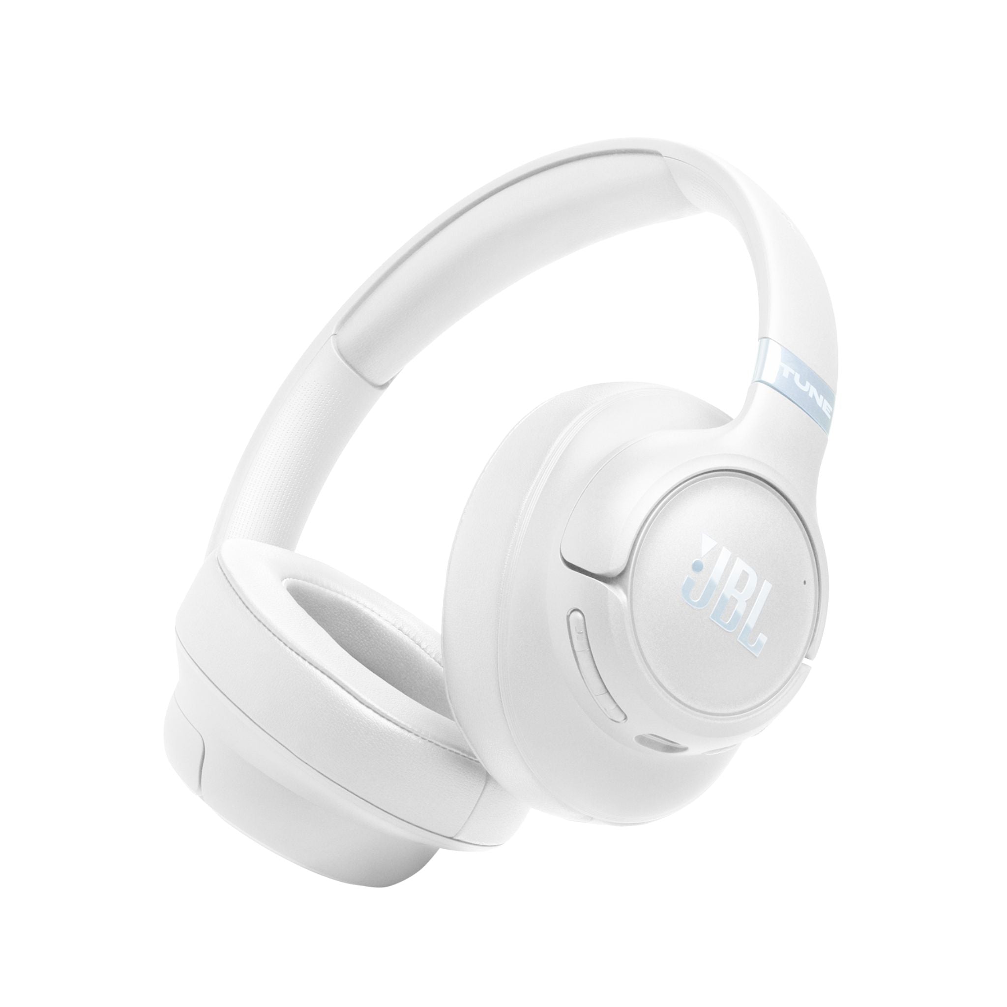 JBL Tune 780NC Wireless Over-Ear Adaptive Noise Cancelling Headphones with Hi-Res JBL Pure Bass & Spatial Sound, 76H Battery Life, 2-Mic Calls, Bluetooth 6.0, App Support – White