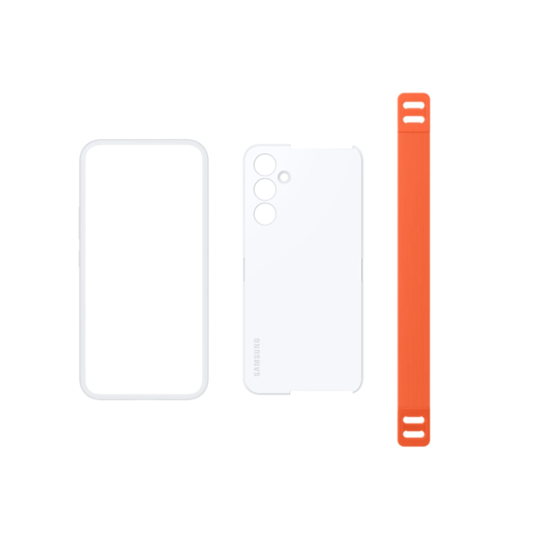SAMSUNG Galaxy A54 5G Haze Grip Case- White