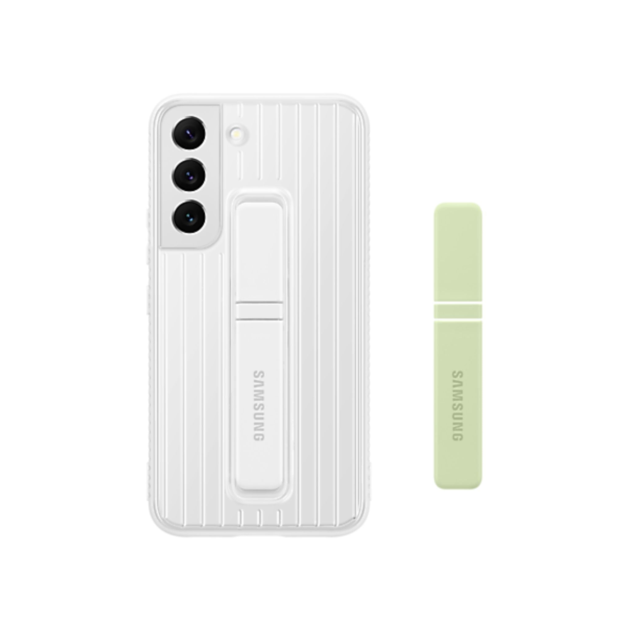 SAMSUNG Galaxy S22+ Protective Standing Cover - White