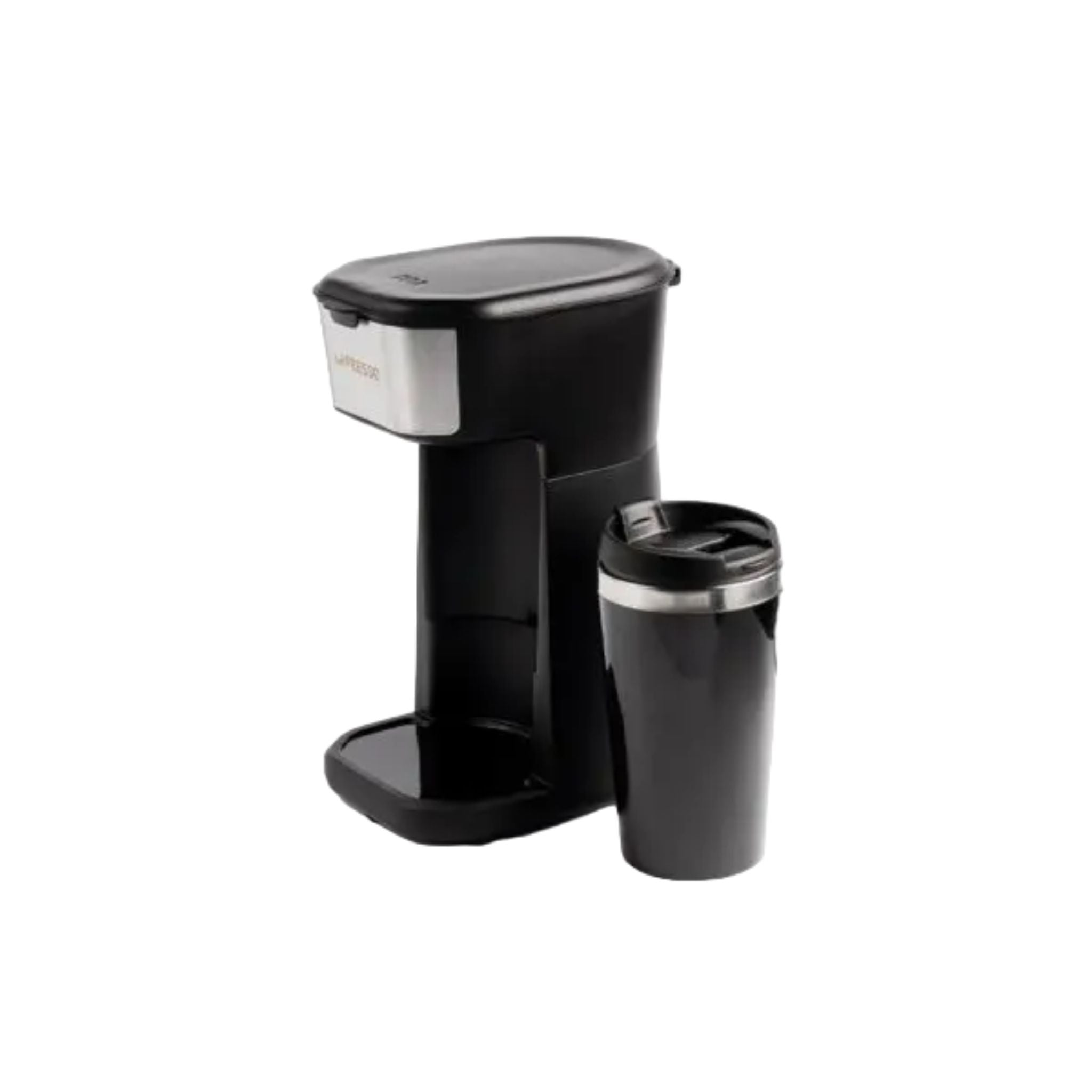 LePresso Coffee Maker with  Travelling Mug 450W - Black
