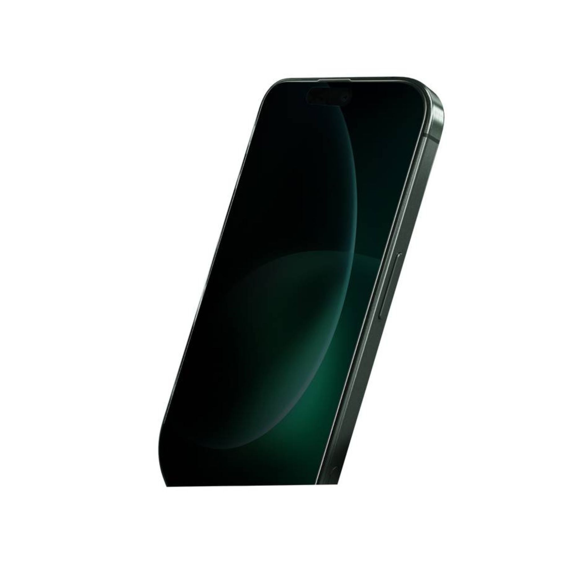 Green Lion 9H Steve Privacy Full Glass Screen Protector for iPhone 16 Plus, Anti-Scratch, Side View Blocking, Highly Responsive, Grease Resistance, Anti-Fingerprint - Black