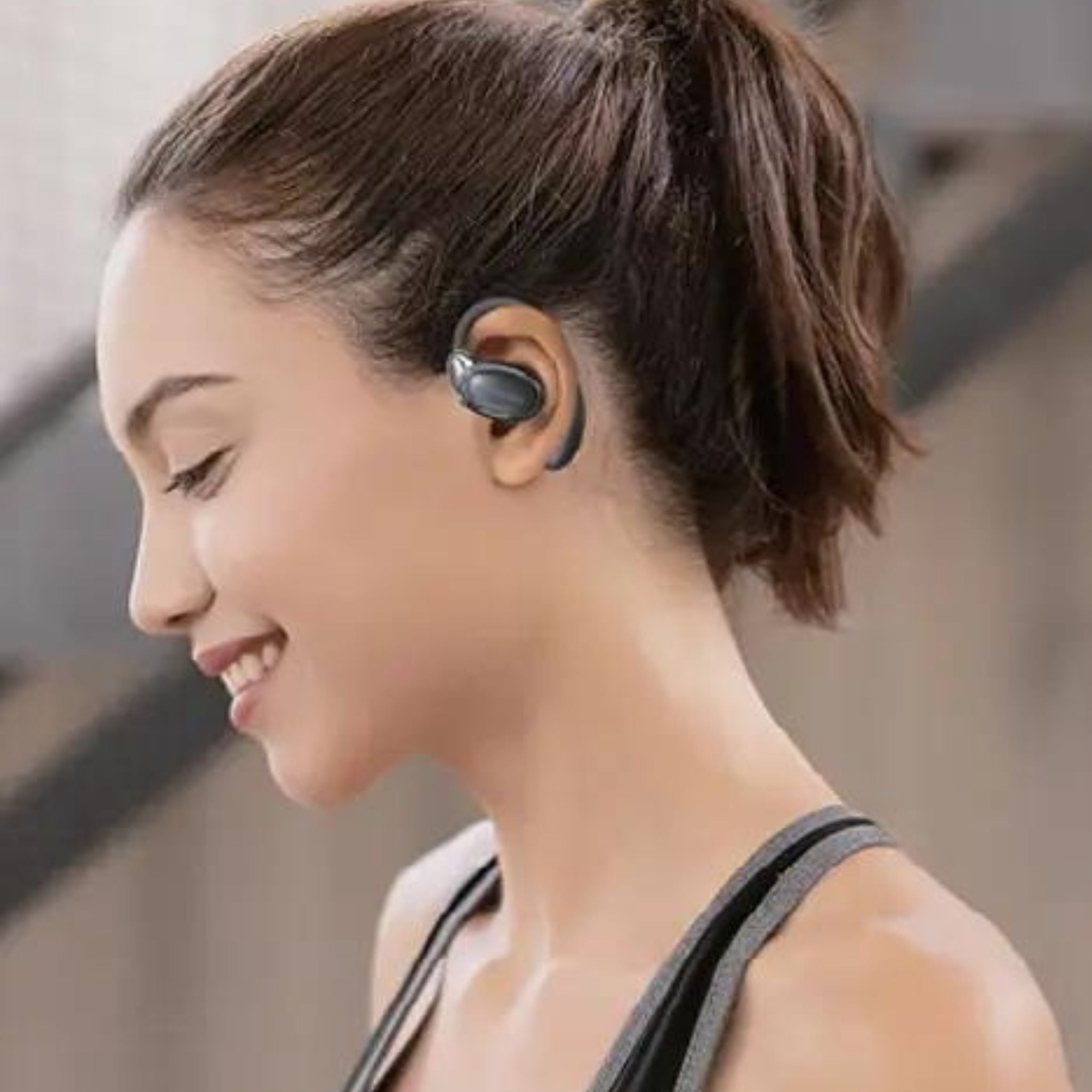 Porodo Soundtec Aero Tune Earbuds with Touch Controls, HiFi Stereo, Crisp Microphone, Rich Bass, Up to 10m Transmission Range, Compact and Lightweight Design - Black
