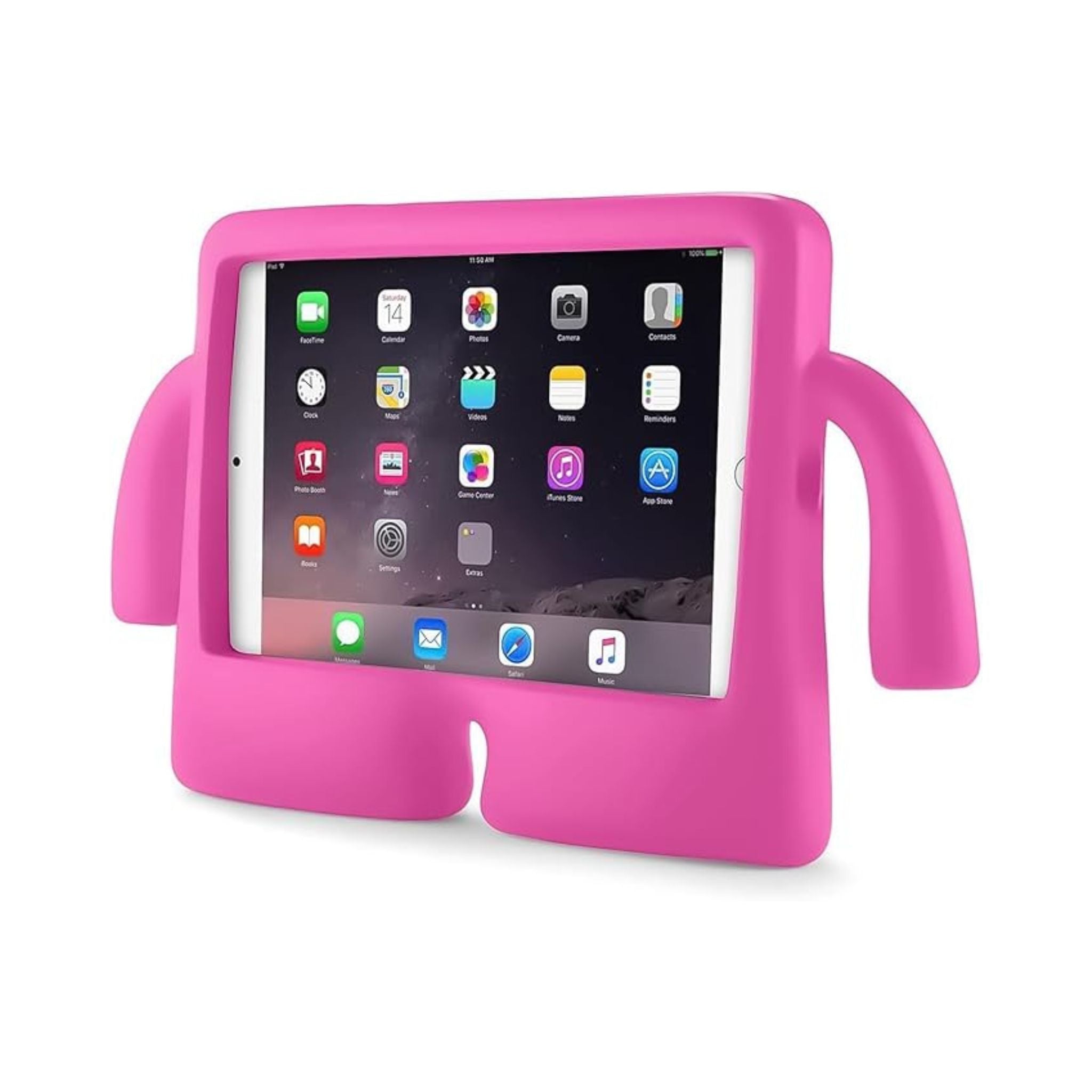 iPad 10.2/10.5 Case 9th/8th/7th Generation (2021/2020/2019), iPad Air 3rd Generation/Pro Shockproof Rugged Protective Case for Kids Boys Girls Dark Pink