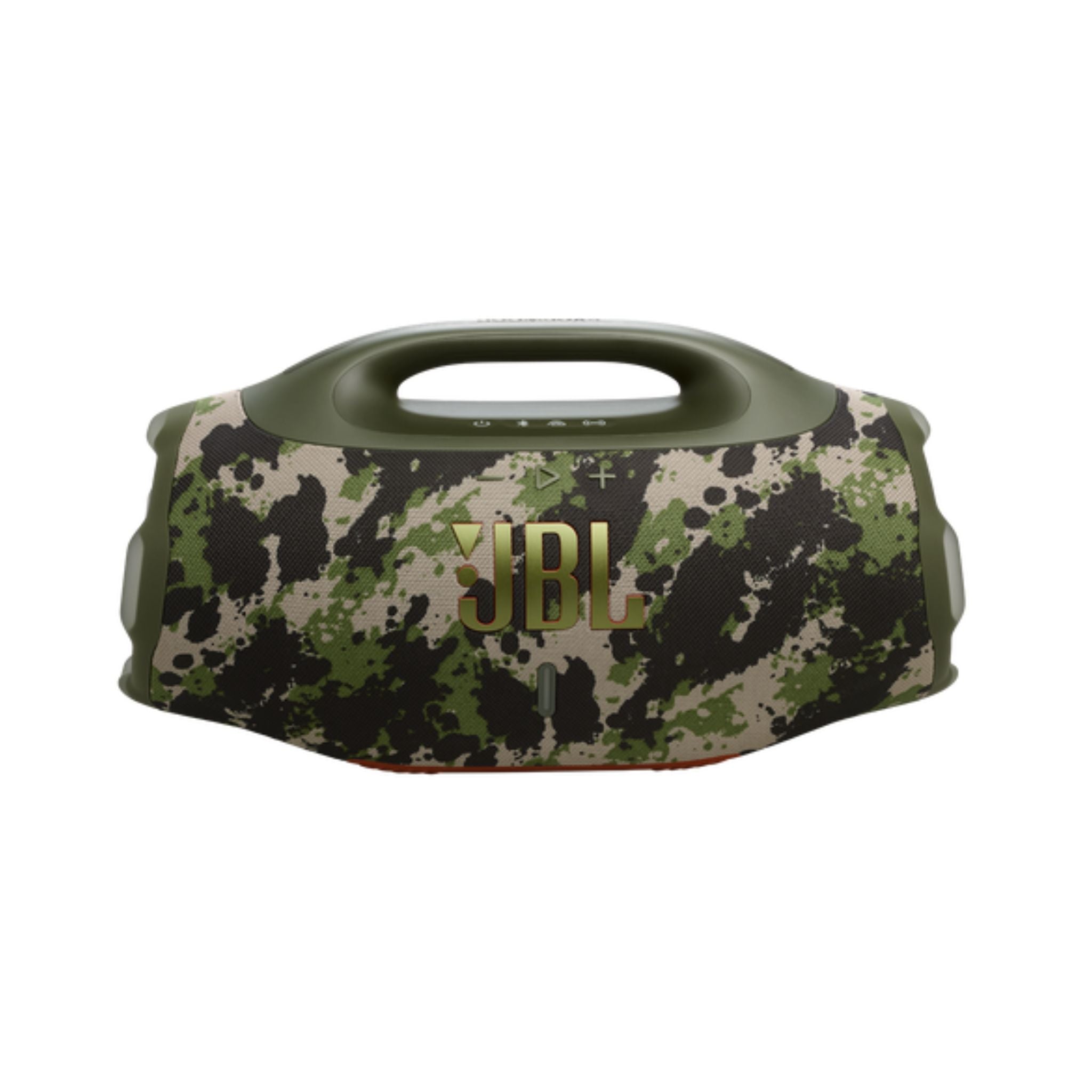 JBL Boombox 4 Portable Bluetooth Speaker, 2x 65W RMS Woofer Power, 37Hz - 20kHz Frequency Response, Two Bast Boost Settings, Up to 28 Hours Playing Time, IP68 Waterproof & Dustproof, Squad
