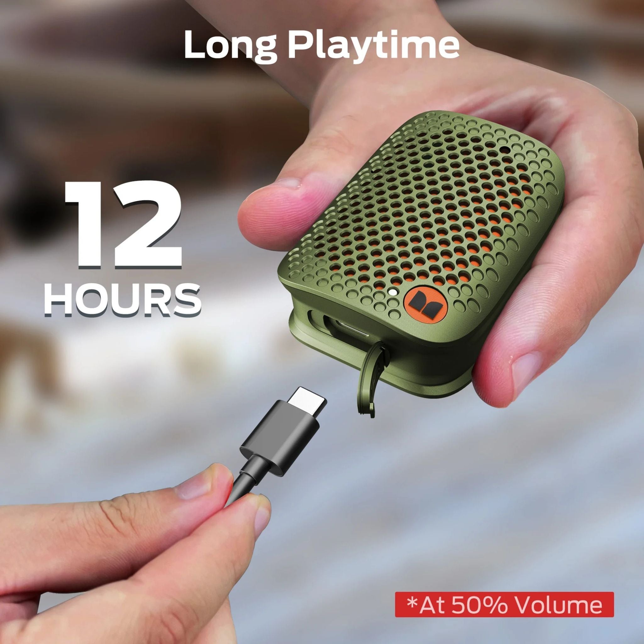Monster M3 Wearable Portable Detective Magnetic Speaker Clip-on Bluetooth Speaker TWS Stereo Broadcast Portable Speaker