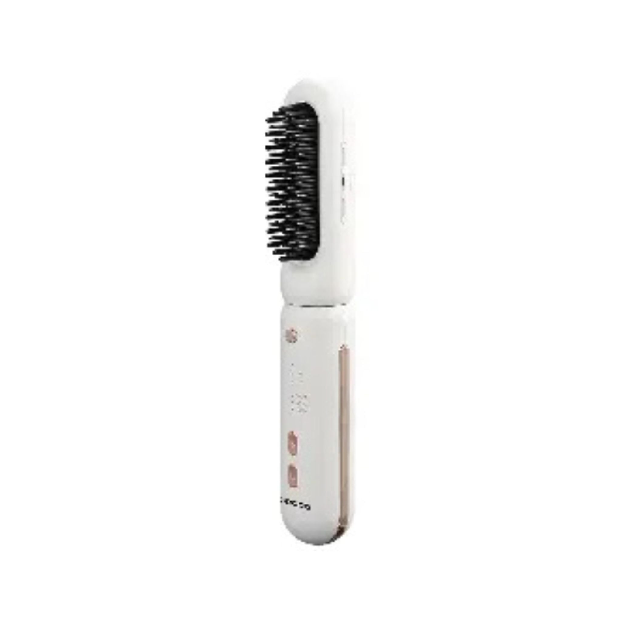 Porodo 3-in-1 Cordless Hair Styling Tool, Hair Straightener & Curling Iron with 3 Interchangeable Heads, USB-C Rechargeable, Adjustable Heat Settings, Quick Heat-Up, Travel-Friendly Hair Styler- White