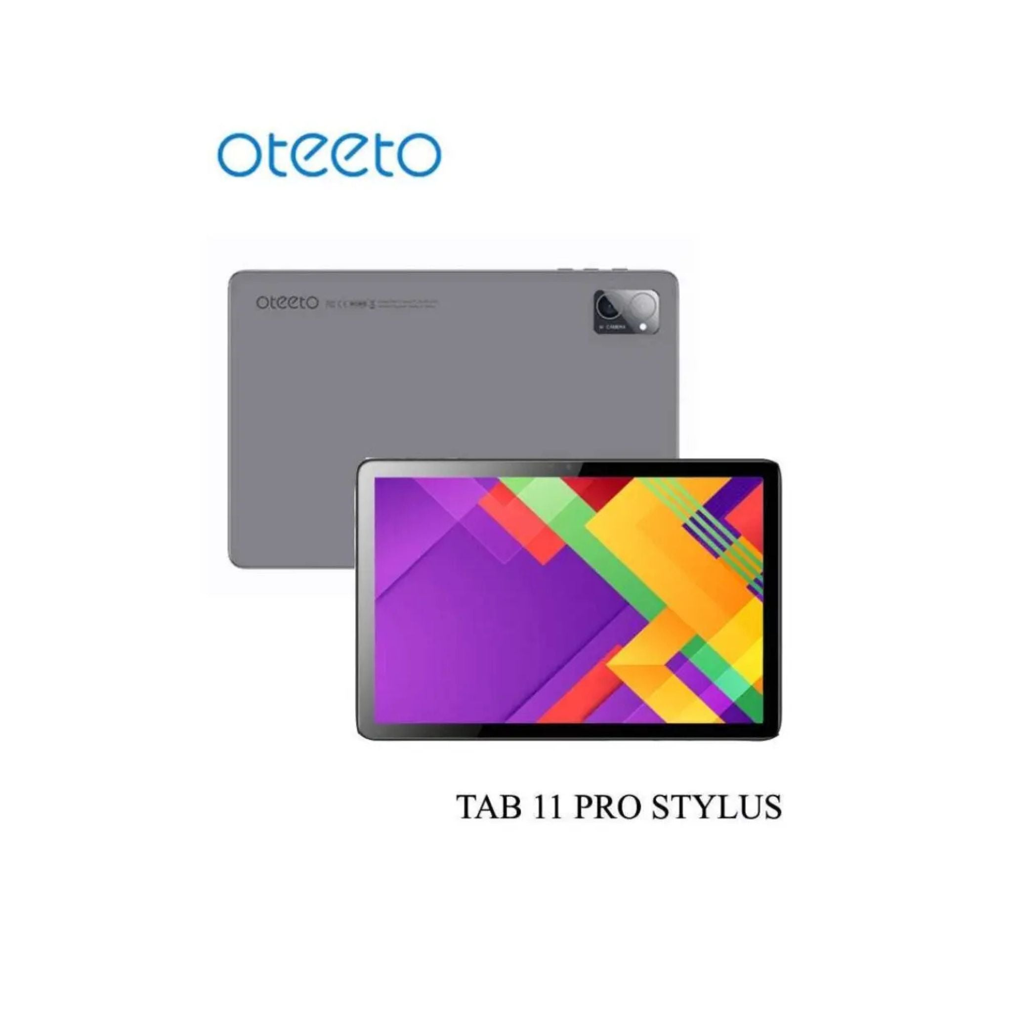 Oteeto TAB 11 Pro Stylus 8 GB RAM 512 GB ROM 10.1 Inch Display 5G Android Tablet PC With Wireless Keyboard Stylus Pen and 6000 mAh Battery- Grey