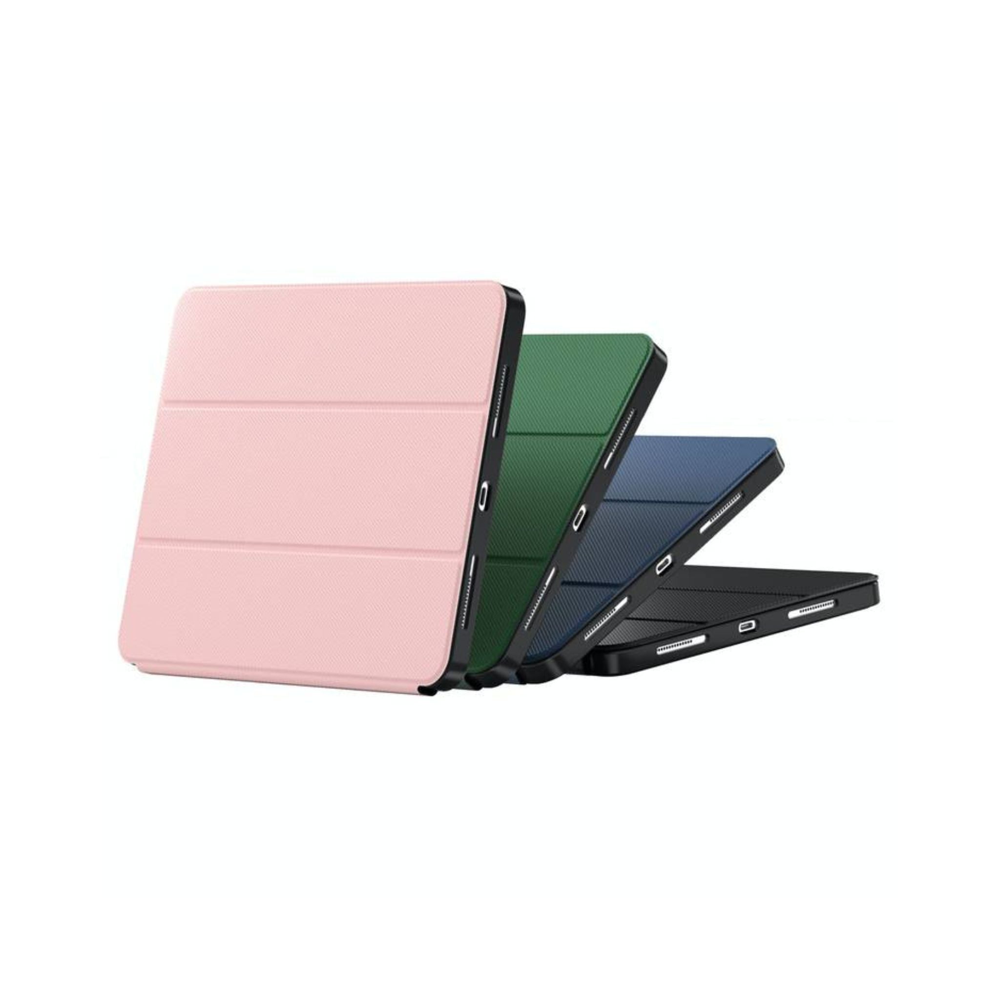 Green Lion Hogo Premium Case with Pencil Holder for iPad Pro 13", Ultra Slim Fit, Stable Tri-Fold Stand, Built-in Pencil Holder, Magnetic Smart Cover, Auto Sleep/Wake - Black