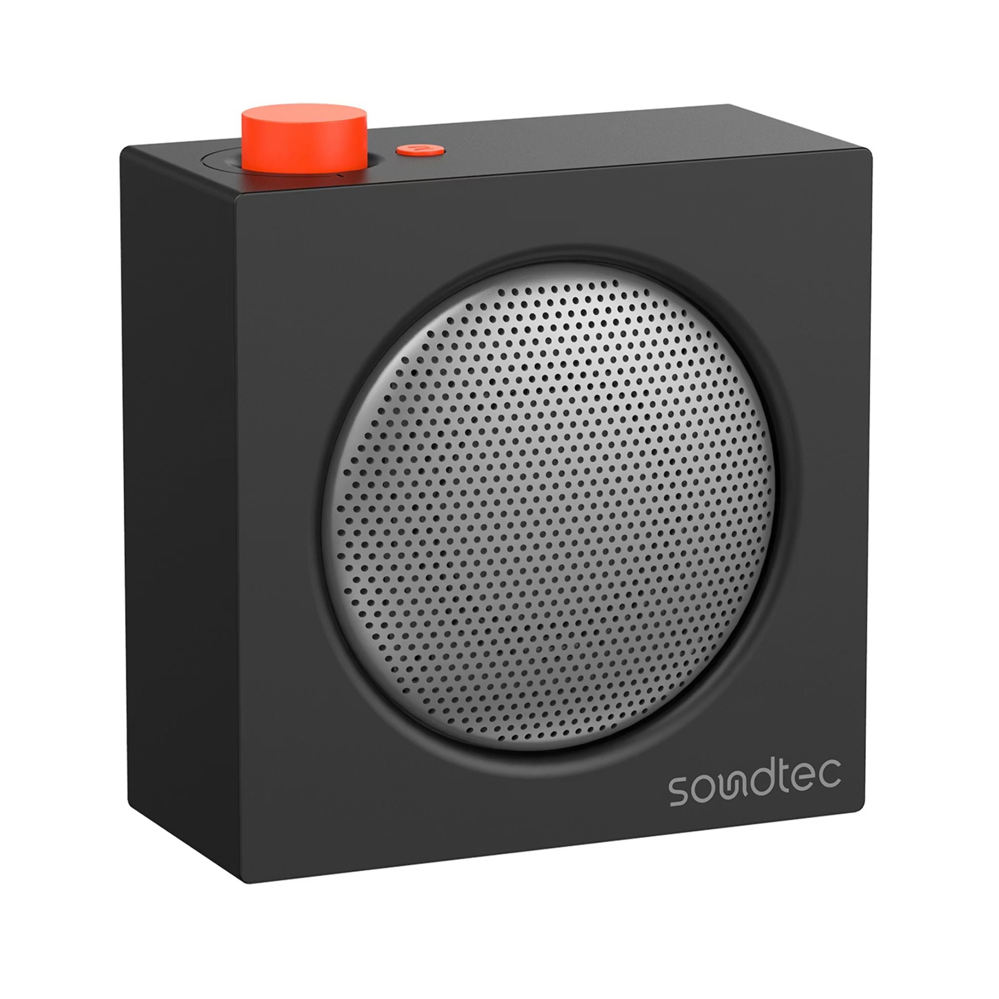 Porodo Mini VibeBox Portable Bluetooth Speaker with TF Card Slot, Up to 6 Hours Play Time, Bluetooth Version 5.4, 10m Transmission Range, 5W Rated Power, Powerful Stereo Sound, Multi-Function Control - Black