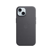 Apple iPhone 15 FineWoven Case with MagSafe - Black