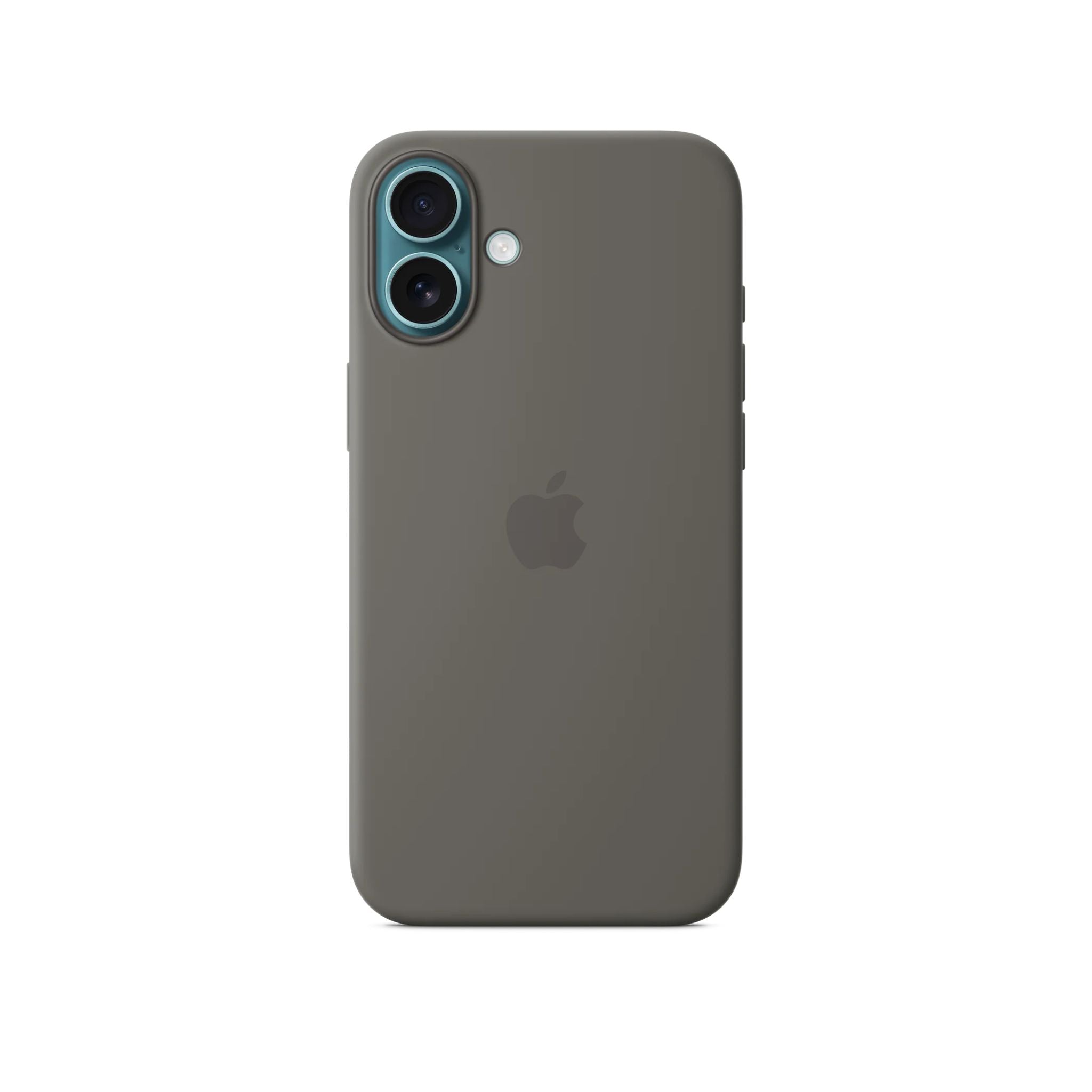 Apple iPhone 16 Silicone Case with MagSafe-Stone Gray