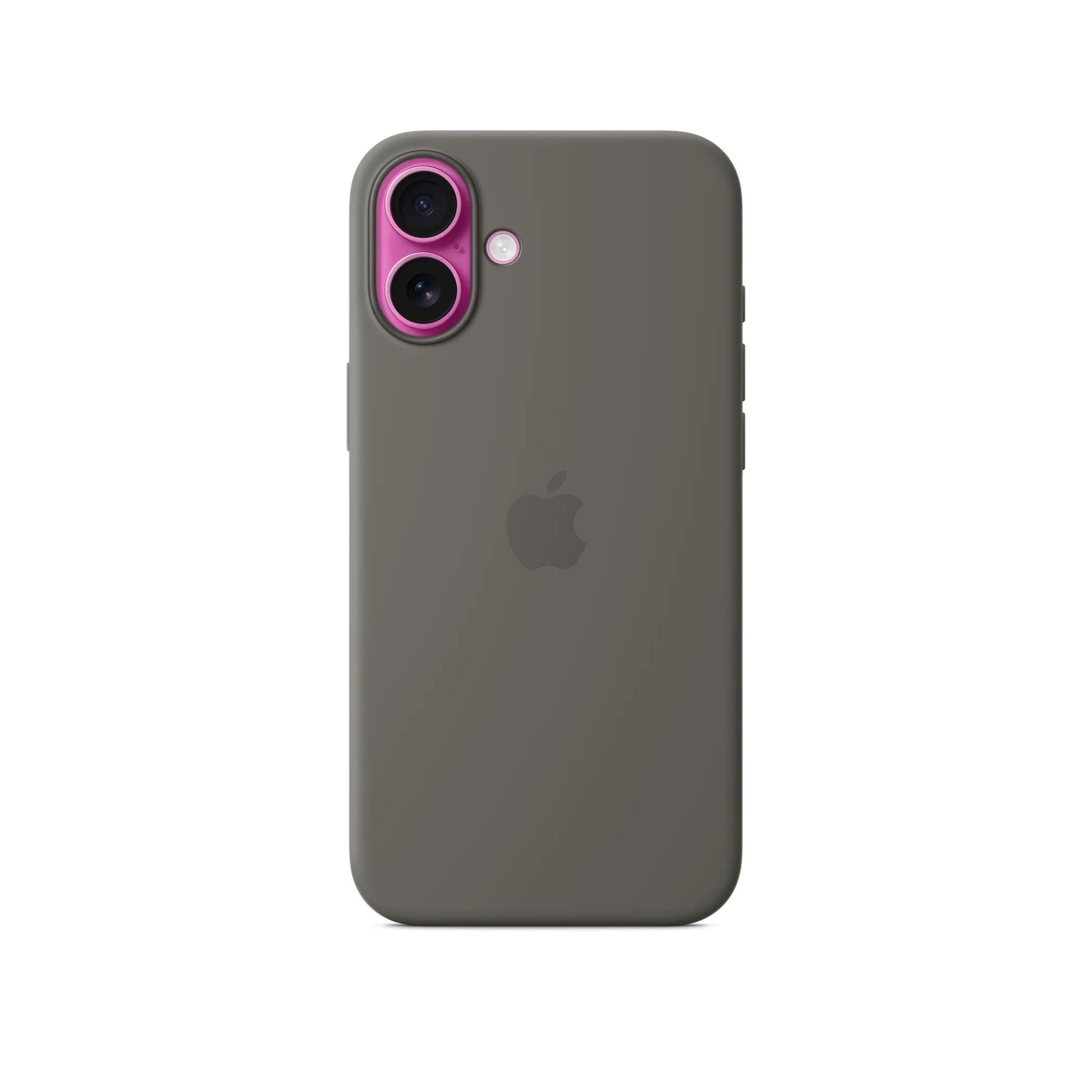 Apple iPhone 16 Silicone Case with MagSafe-Stone Gray