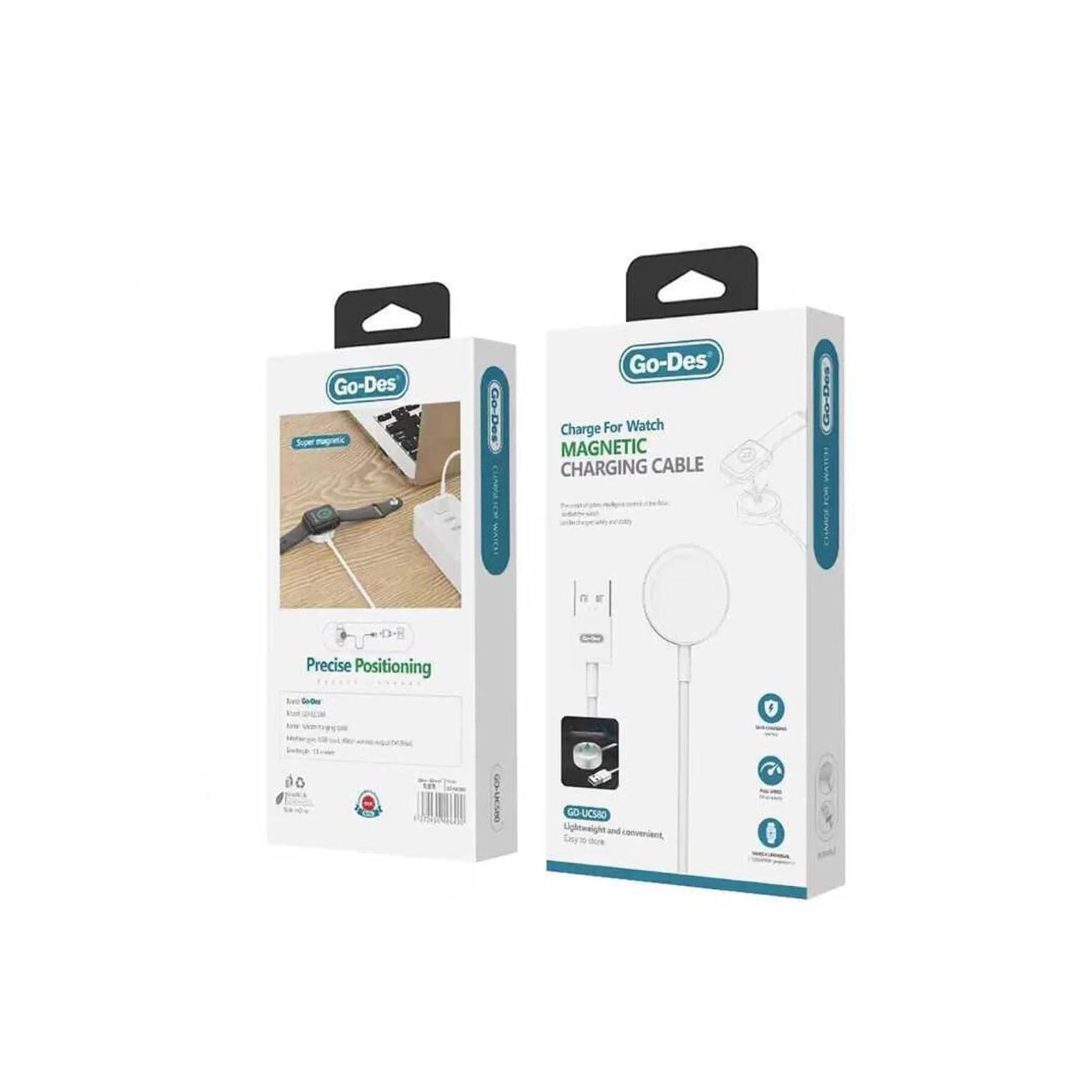 Go-Des GD-UC580 Apple Watch Series Smart Watch Wireless Charger – White