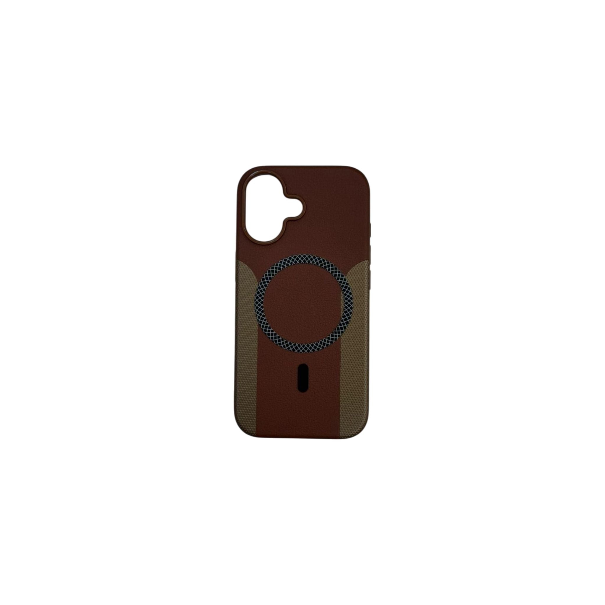 Maxora iPhone 16 Leather Case Magsafe