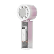 Levelo Cyclo  3000mAh Cooling Fan with  Rotating Head - Pink