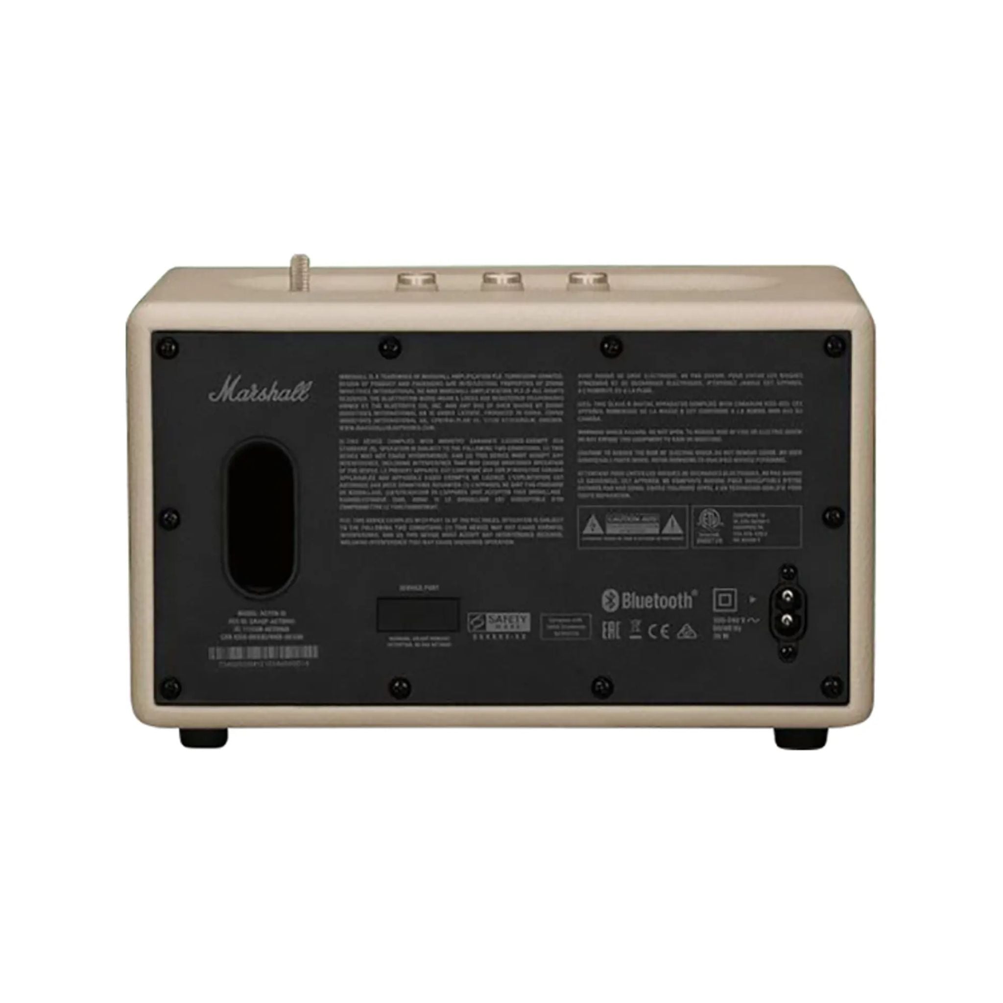 Marshall Acton III 60W Premium Home Wireless Speaker with Bluetooth 5.2 and Multiple Inputs - Enjoy signature Marshall sound _ Cream